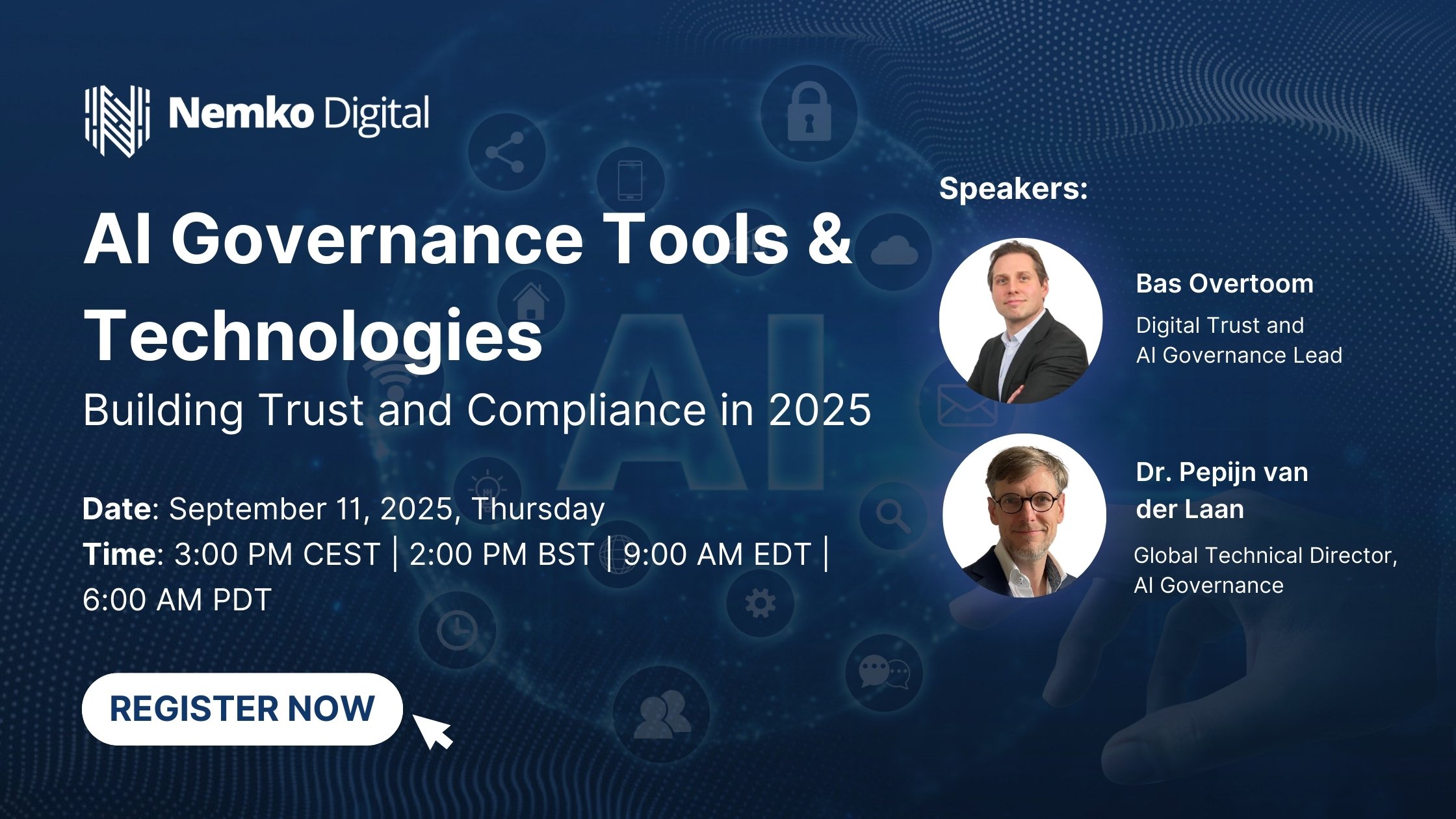 AI Governance Tools & Technologies Webinar Header (1)