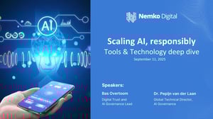 Scaling AI Responsibly - AI Governance Tools and Technologies Webinar Thumbnail