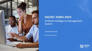 ISO 42001:2023 – Artificial Intelligence Management System Webinar