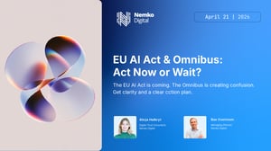 EU AI Act and Digital Omnibus Webinar Thumbnail