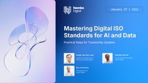 Mastering Digital ISO Standards for AI and Data Webinar Thumbnails