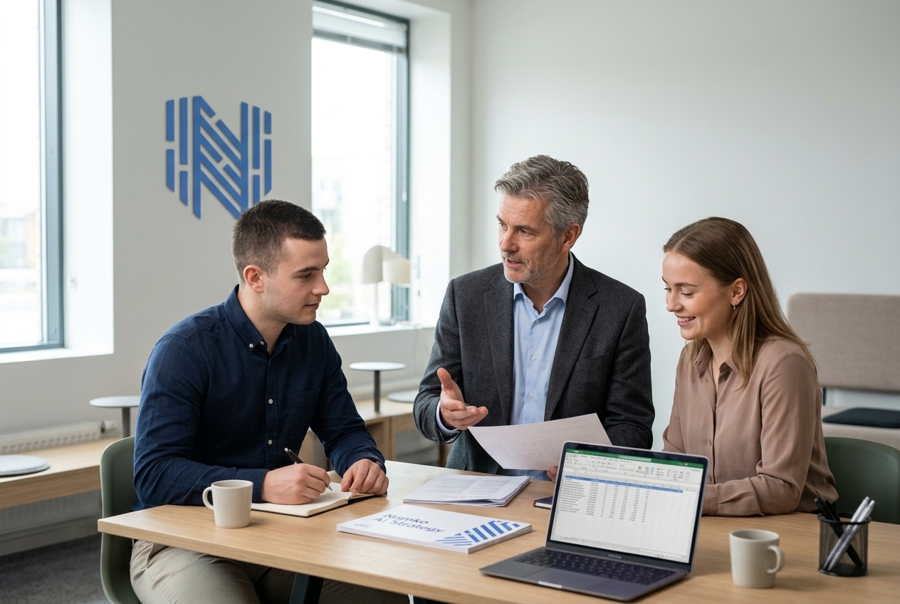 AI internship job listing at Nemko Digital