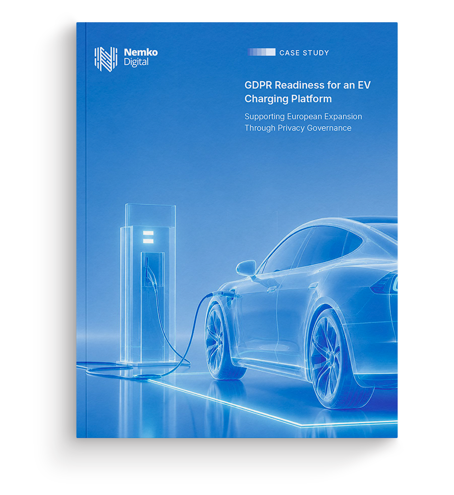 GDPR Readiness for an EV Charging Platform
